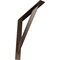 Ekena Millwork Traditional Steel Bracket, Hammered Dark Bronze 2"W x 16"D x 16"H BKTM02X16X16TRHDB - alternate 1